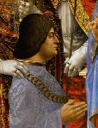 Ludovico Il Moro and his son Massimiliano Sforza unknow artist